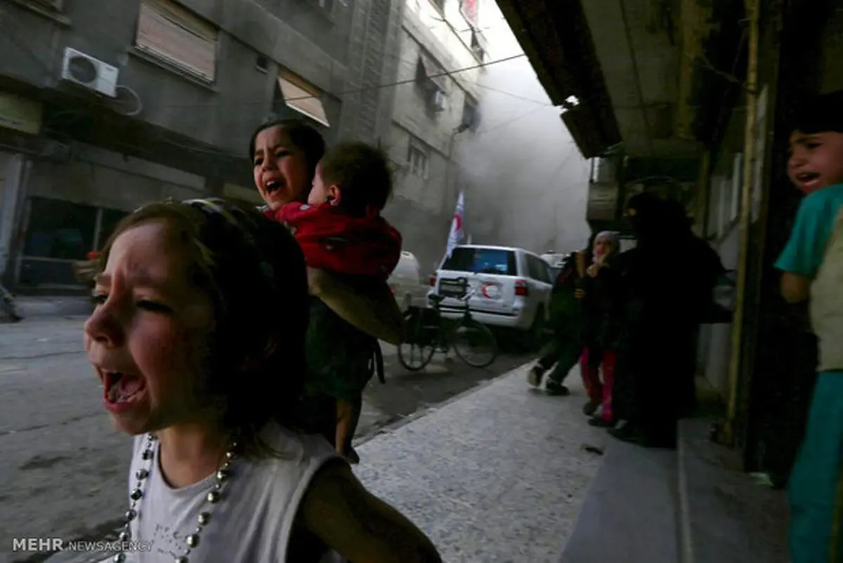 تصاویر دردناک رویترز از کودکان سوری