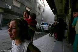 تصاویر دردناک رویترز از کودکان سوری