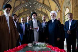 تجدید میثاق رییس و مسئولان قوه قضاییه با امام راحل(ره)