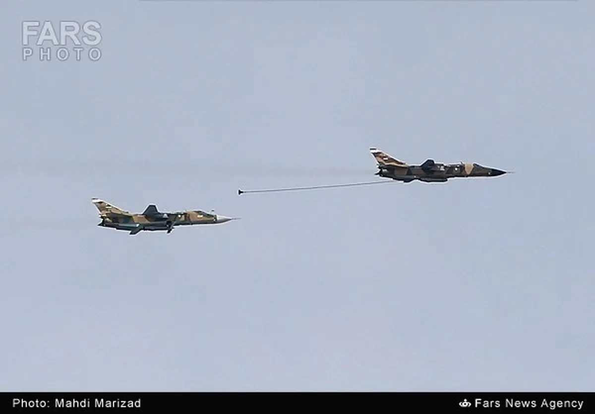 سوختگیری‎هوایی‌جنگنده‌های‌سوخو/عکس