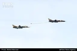 سوختگیری‎هوایی‌جنگنده‌های‌سوخو/عکس