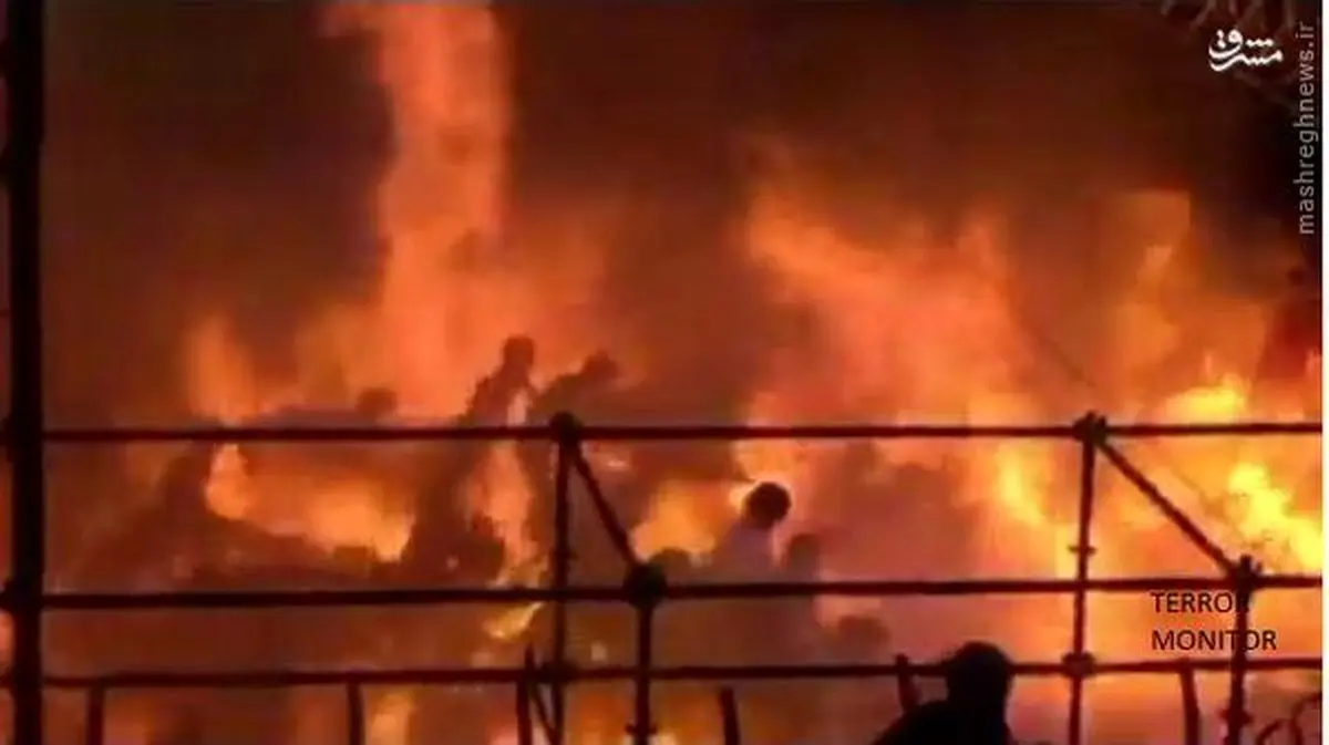 200 کشته در آتش سوزی پارک بازی در تایوان+تصاویر