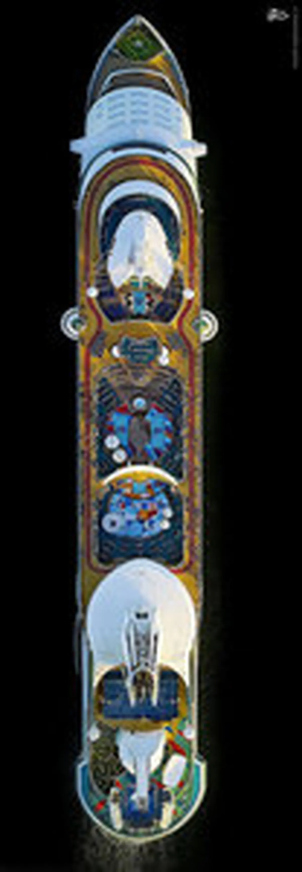 تصاویر هوایی از کشتی‌های تفریحی کروز