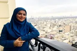 وقتی «کمند امیرسلیمانی» کپی مجری‌های تلویزیون می‌شود/عکس