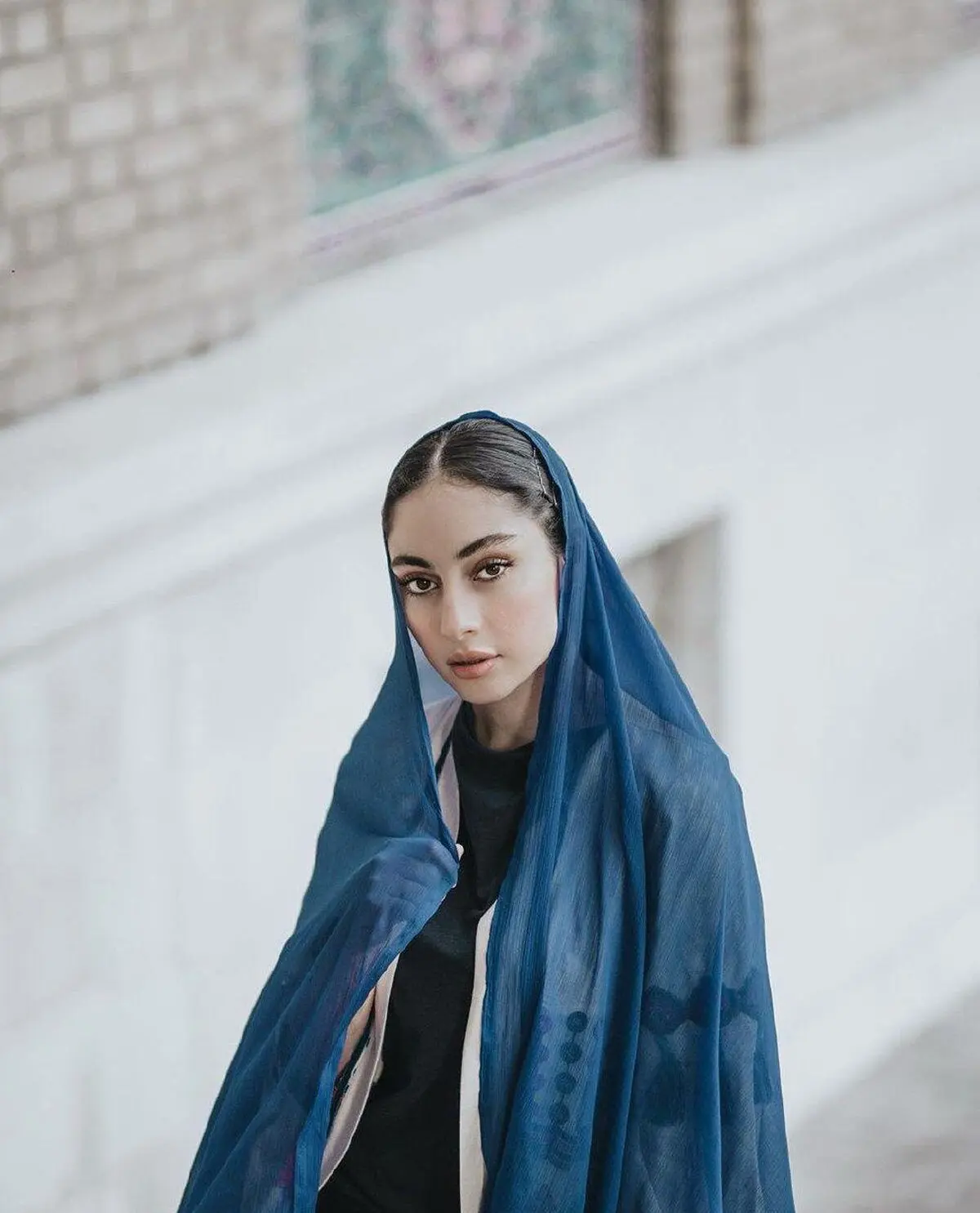 ترلان پروانه هم چادری شد!+ تصویر