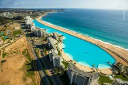 عکس/بزرگترین استخر دنیا