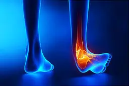 دلایل پشت درد مچ پا