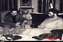 دیدار حضرت آیت‌الله خامنه‌ای با گل‌آقا/عکس