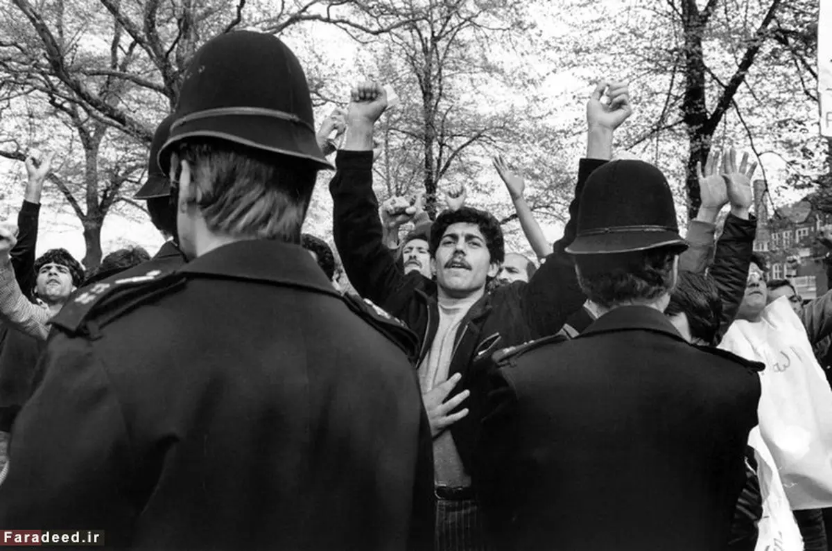 اشغال سفارت ایران در لندن/ عکس