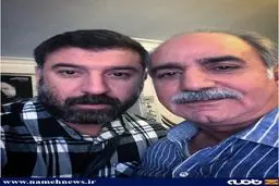 سلفی علی انصاریان و پرویز پرستویی/ عکس