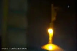 ببینید: حال و هوای حرم مطهر رضوی در شب برفیِ مشهدالرضا