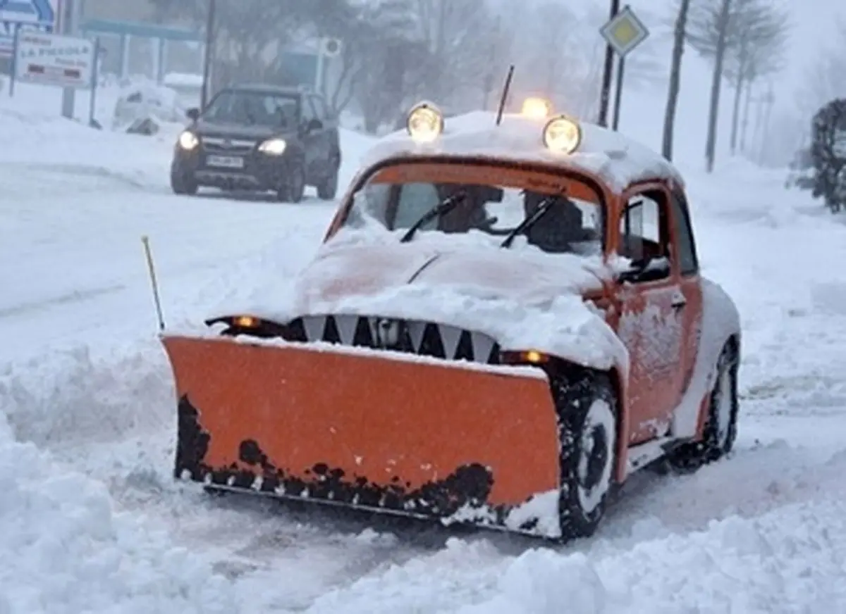 سرمای پر دردسر برای آلمانی‌ها/ تصاویر