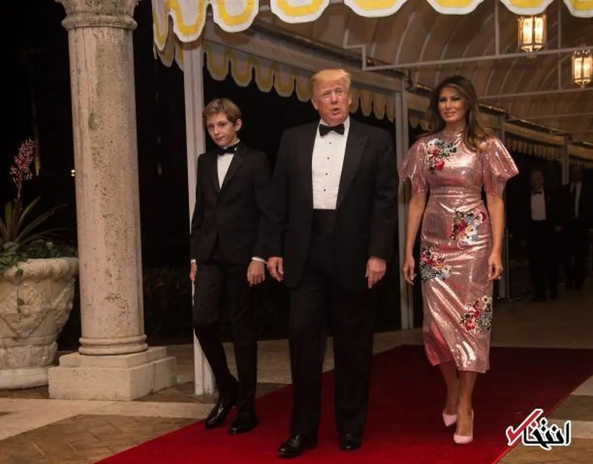 تصاویری از جشن شب سال نو ترامپ برای مقامات عالی‌رتبه آمریکا