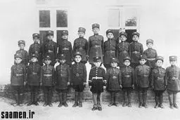 محمدرضا شاه در دوران مدرسه/عکس