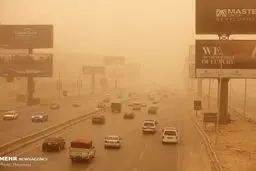 طوفان شن در قاهره‎/ تصاویر