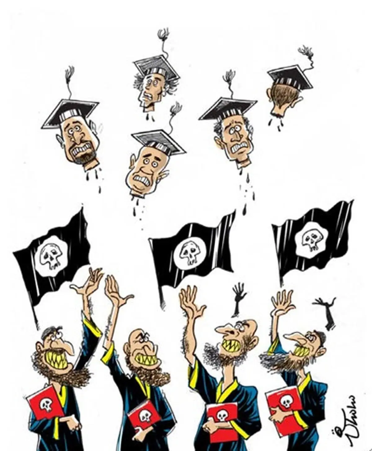 دانشگاه داعش! /کاریکاتور