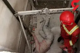 کارگر جوان در آسانسور پرپر شد / در تهران رخ داد+ عکس دلخراش