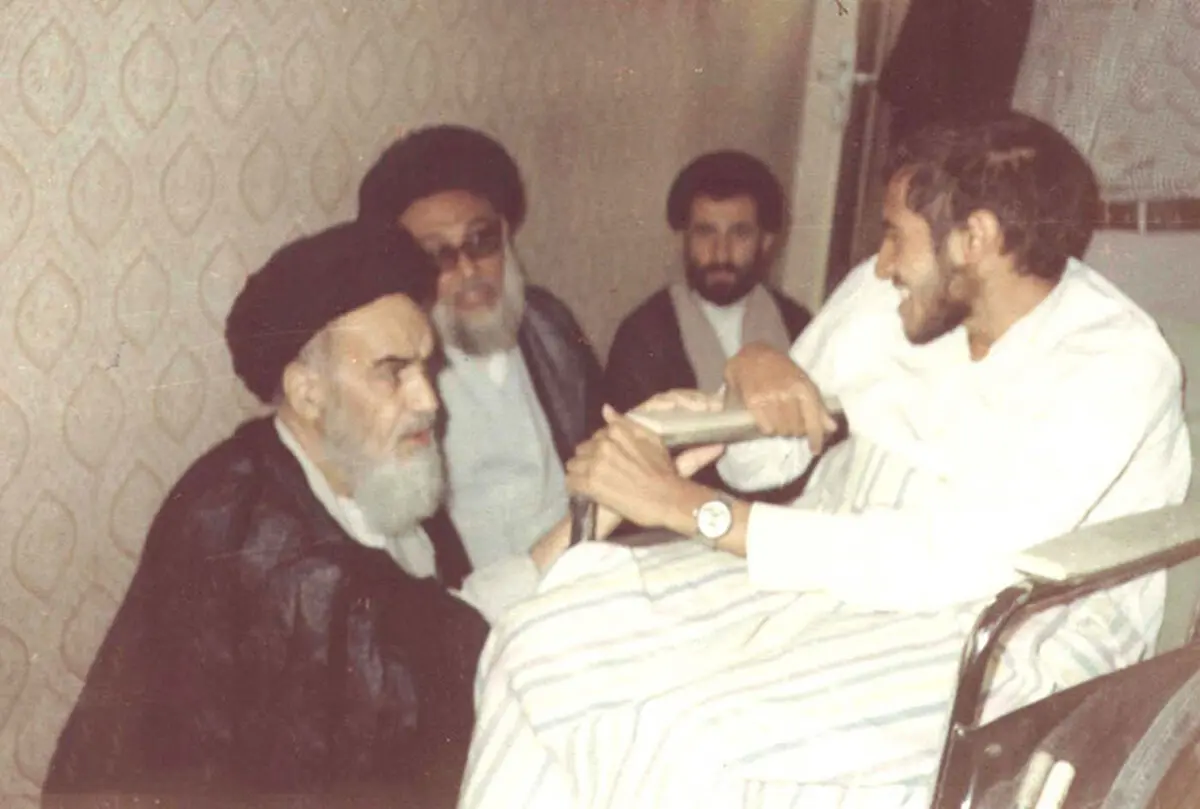 تصویر کمتر دیده شده از حضرت امام خمینی (ره)