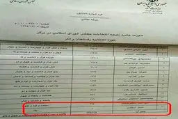 این کاندید فقط یک رای آورد!/ عکس