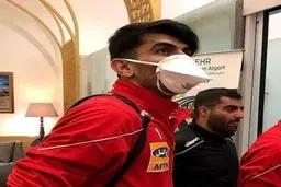 ماسک زدن دروازه بان ملی پوش فوتبال که سوژه شد + عکس