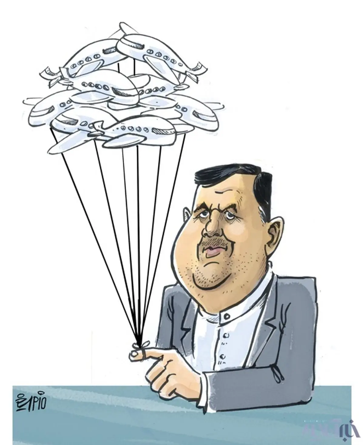 کاریکاتور/ لیزینگ وزیر راه!