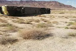 واژگونی اتوبوس و مصدومیت ۲۶ نفر از مسافران +عکس