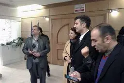 انتظار عادل فردوسی‌‌پور و کواکبیان برای دیدن فیلم «لانتوری»/عکس