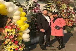 تصویری تیپ جدید از الناز شاکردوست در کنار برادرش