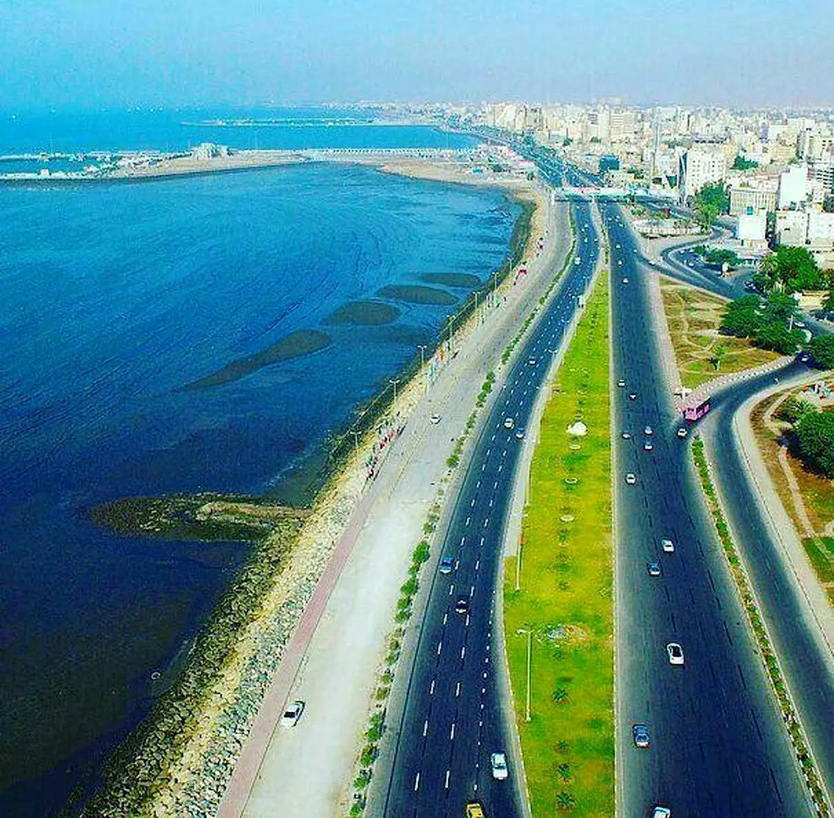 نمایی زیبا از بندر عباس / عکس