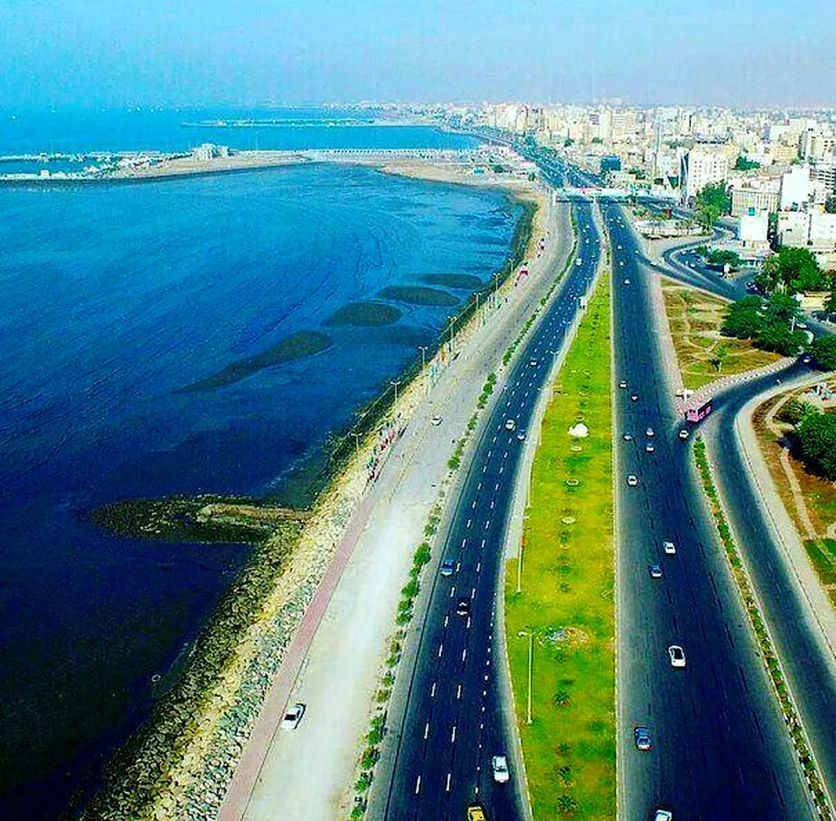 نمایی زیبا از بندر عباس / عکس