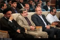 تصاویر افتتاحیه نخستین نمایشگاه فرهنگ قرآنی شمیم وحی با حضور قالیباف و جنتی