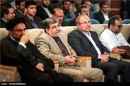 تصاویر افتتاحیه نخستین نمایشگاه فرهنگ قرآنی شمیم وحی با حضور قالیباف و جنتی