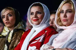 آناهیتا نعمتی و الهام پاوه نژاد در کنسرت شهرام ناظری/عکس
