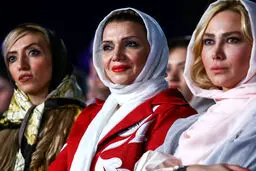 آناهیتا نعمتی و الهام پاوه نژاد در کنسرت شهرام ناظری/عکس