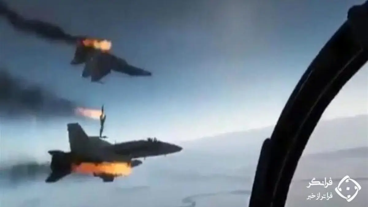 برخورد 2 هواپیمای آموزشی به یکدیگر/معجزه برای خلبانان رخ داد + عکس