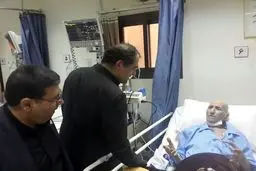 وزیر بهداشت در حال عیادت از مصدومان فاجعه منا/تصاویر