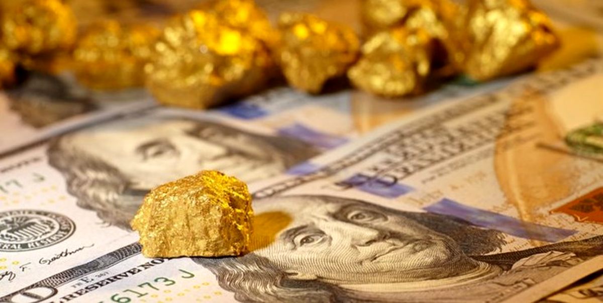 رشد 5.5 دلاری قیمت طلا در بازار جهانی