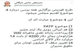 توئیتر: طرح نماینده مجلس برای رفراندوم درباره FATF و ۳ موضوع دیگر