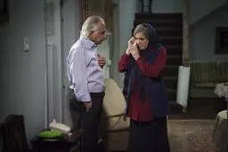 گلاب آدینه با نقشی متفاوت کنار شاعر معروف/عکس