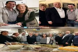 عکس دیده نشده از شهاب حسینی کنار خانواده اش در آمریکا