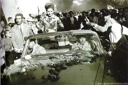 فرح دیبا در بازدید از قروه/عکس