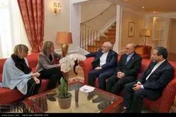 دیدار ظریف و موگرینی در وین/ تصاویر