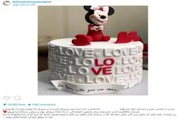 بهاره رهنما اینگونه توسط همسرش سورپرایز شد/عکس