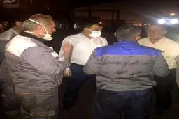 بازدید سرزده مدیرعامل شرکت فولاد خوزستان