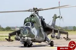 انهدام مواضع داعش در "تدمر" با "تانک پرنده روس"