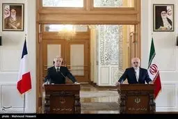 حواشی دیدار و گفت و گوی ظریف و همتای فرانسوی اش/تصاویر