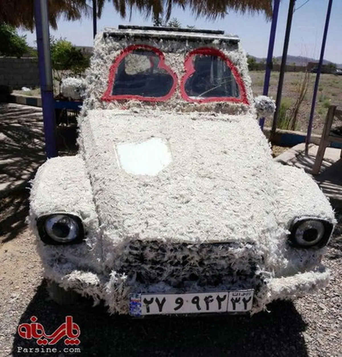 «ژیان»، یک ماشین عروس متفاوت/ عکس