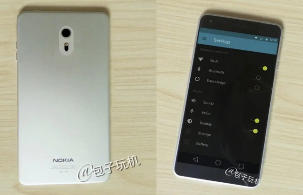 عکس لورفته از نوکیای اندرویدی Nokia C1