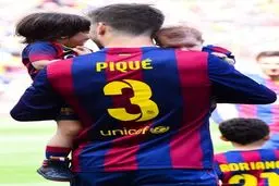 پیکه ،مادر،همسر و فرزندان در نیوکمپ(عکس)