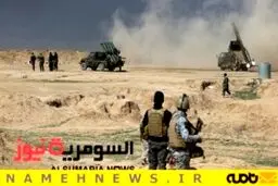 ‫ابری از دود در مناطق تحت کنترل داعش‬‎/تصاویر